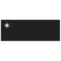 Küchenrückwand ARTLAND "Uni schwarz glänzend" Spritzschutzwände Gr. B/H: 140 cm x 50 cm, schwarz Küchendekoration Alu Spritzschutz mit Klebeband, einfache Montage