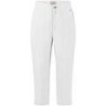 7/8-Hose FYNCH-HATTON Gr. 38, N-Gr, weiß (white) Damen Hosen aus 100% Leinen