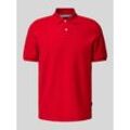 Poloshirt in unifarbenem Design