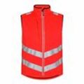 Warnschutz Softshell Weste Safety 5156-237 Gr. l rot - Engel