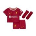 FC Liverpool 2024/25 Stadium Home dreiteiliges Nike Replika-Fußballtrikot-Set (Babys und Kleinkinder) - Rot