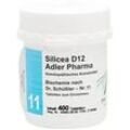 Biochemie Adler 11 Silicea D 12 Tablette 400 St