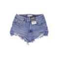 Zara Damen Shorts, blau, Gr. 34