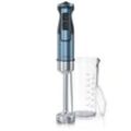 Arendo Edelstahl Stabmixer 1000 Watt - vierflügeliges Messer - Handmixer - Pürierstab - stufenlose Geschwindigkeitsregelung - Turbotaste