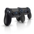 CSL 2x Wireless Gamepad Controller für PS4 & Switch Bluetooth & Kabelverbindung / Touchpad / Akku