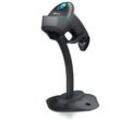 Aplic Bluetooth Barcode Scanner Wireless - 2D 1D - 2000 mAh Akku - inkl. Standfuß - Funk Barcodescanner kabellos - Barcodeleser