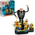 LEGO® Konstruktionsspielsteine Gru und die Minions aus LEGO® Steinen (75582), LEGO Despicable Me, (839 St), Made in Europe, bunt