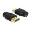 Delock - Adapter hdmi micro-D - hdmi micro-D Bu/St (65507)