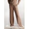 LASCANA Loungehose taupe Gr. 32/34 für Damen. Bequem. Nachhaltig.