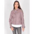 Lederjacke MAZE "31Ryana" Gr. L, lila (mauve) Damen Jacken