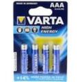 Batterien Micro LR03 AAA 4903 Varta High 4 St