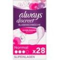 Always Discreet Inkontinenz-Slipeinlagen Normal 28 St