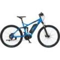 FISCHER MONTIS EM 1862 Mountainbike (Laufradgröße: 27,5 Zoll, Rahmenhöhe: 48 cm, Unisex-Rad, 557 Wh, Blau)