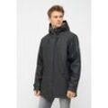 Winterjacke DERBE "Trekholm", Herren, Gr. L, grau (phantom, grau), Obermaterial: 100% Polyester; Beschichtung: Polyurethan; Futter: 100% Polyester, casual, normal, Jacken, Wasserabweisend, mit versiegelten Nähten