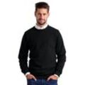 BlauerHafen Rundhalspullover Herren Sweater Pullover Langarm Baumwolle Rundhalspullover Jumper