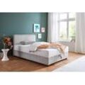 ATLANTIC home collection Bett Corinna, Boxbett inkl. Stauraum, Cord