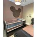 JVmoebel Babybett Babybett mit Wickeltisch Regal Kinder Säugling Betten Multifun...