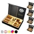 Faizee Möbel Besteck-Set Cutlery Set 24-teiliges Besteckset Set Service für 6 Gi...