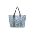 Codello Tasche Damen bedruckt, blau