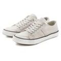 Sneaker AUTHENTIC LE JOGGER Gr. 40, grau (hellgrau) Herren Schuhe aus hochwertigem Canvas, Halbschuhe, Freizeitschuhe, Slipper VEGAN