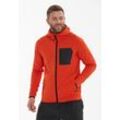 Sweatjacke ENDURANCE "Deerto", Herren, Gr. L, orange, 100% Polyester, unifarben, sportlich, kurz, ohne Ausschnitt, Langarm, Sweatjacken, mit atmungsaktiver Funktion