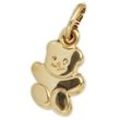 Ketten-Anhänger JOBO "Anhänger Teddy" Schmuckanhänger Gr. Gelbgold 333, goldfarben (gelbgold 333) Damen 333 Gold