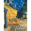 Alpha Edition - Vincent van Gogh 2025 Bildkalender, 42x56cm, Kunstkalender mit hochwertigen Kunstabbildungen für jeden Monat, vom Künstler Vincent van