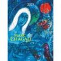 Alpha Edition - Marc Chagall 2025 Bildkalender, 42x56cm, Kalender mit hochwertigen Kunstabbildungen für jeden Monat, 5-Farbdruck, internationales Kale