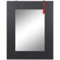 Mdf fir Mirror 70x2x90 Schwarz Oriental fir mdf Material Farbspiegel Spiegel Familie Details