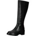 GEOX Stiefel, Blockabsatz, Leder, für Damen, schwarz, 36