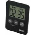 EMOS Digitaler Küchentimer, Kurzzeitmesser, Eieruhr, Kitchen Timer mit Alarm und Magnet, schwarz, E0202