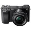 SONY Alpha 6100 Kit (ILCE-6100L) Systemkamera mit Objektiv 16-50 mm, 7,6 cm Display Touchscreen, WLAN