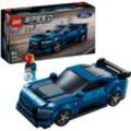 LEGO Konstruktionsspielzeug Speed Champions Ford Mustang Dark Horse Sportwagen