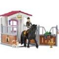 Schleich Spielfigur Horse Club Pferdebox mit Tori & Princess