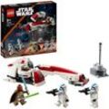 LEGO Konstruktionsspielzeug Star Wars Flucht mit dem BARC Speeder