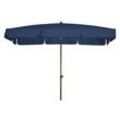 Doppler WATERPROOF III Sonnenschirm wasserdicht & höhenverstellbar 185 x 120cm blau