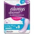 Always Discreet Inkontinenz-Einlagen Plus Long Plus 8 St