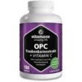 Vitamaze OPC Traubenkernextrakt Hochdosiert + Vitamin C 180 St