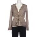 Comma Damen Strickjacke, braun, Gr. 40