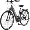 FISCHER CITA 3.2i Citybike (Laufradgröße: 28 Zoll, Damen-Rad, 418 Wh, Grün matt)