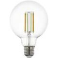 EGLO LED-Leuchtmittel CONNECT Z, Klar - Glas - H 14 cm - E27 - App-Steuerung - Dimmbar