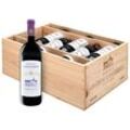 12 x 0,75-l-Flasche Château Lascombes Margaux Grand Cru AOC, Rotwein 2020 - Original-Holzkiste