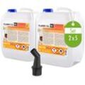 2x 5 l Flambiol Bioethanol 96,6% Premium für Ethanol-Brenner oder Kamine