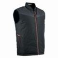 Gilet bodywarmer matelassé réversible FACOM Flag Noir/Rouge - FXWW5010E