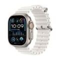 Apple Watch Ultra 2 49 mm (GPS + Cellular) Ocean Armband weiß