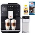 Melitta Kaffeevollautomat Barista T Smart® F 83/0-102, schwarz, 4 Benutzerprofile&18 Kaffeerezepte, nach italienischem Originalrezept, schwarz