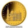1/2 Unze Gold 100 Euro Deutschland 2012 UNESCO Welterbe - Aachener Dom