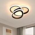 Goeco - LED-Deckenleuchte, 49W 5062lm Deckenleuchte, 40cm Durchmesser warmweißes Licht 3000K