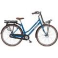 E-Bike TELEFUNKEN "Multitalent RT530" E-Bikes Gr. 49 cm, 28 Zoll (71,12 cm), blau Pedelec, Elektrofahrrad für Damen u. Herren, Cityrad