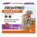 Frontpro 136 mg Kautabletten f.Hunde >25-50 kg 3 St